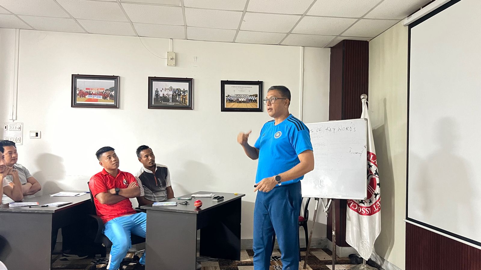 Faculty for Level O at Nagaland Cricket Association 2025
