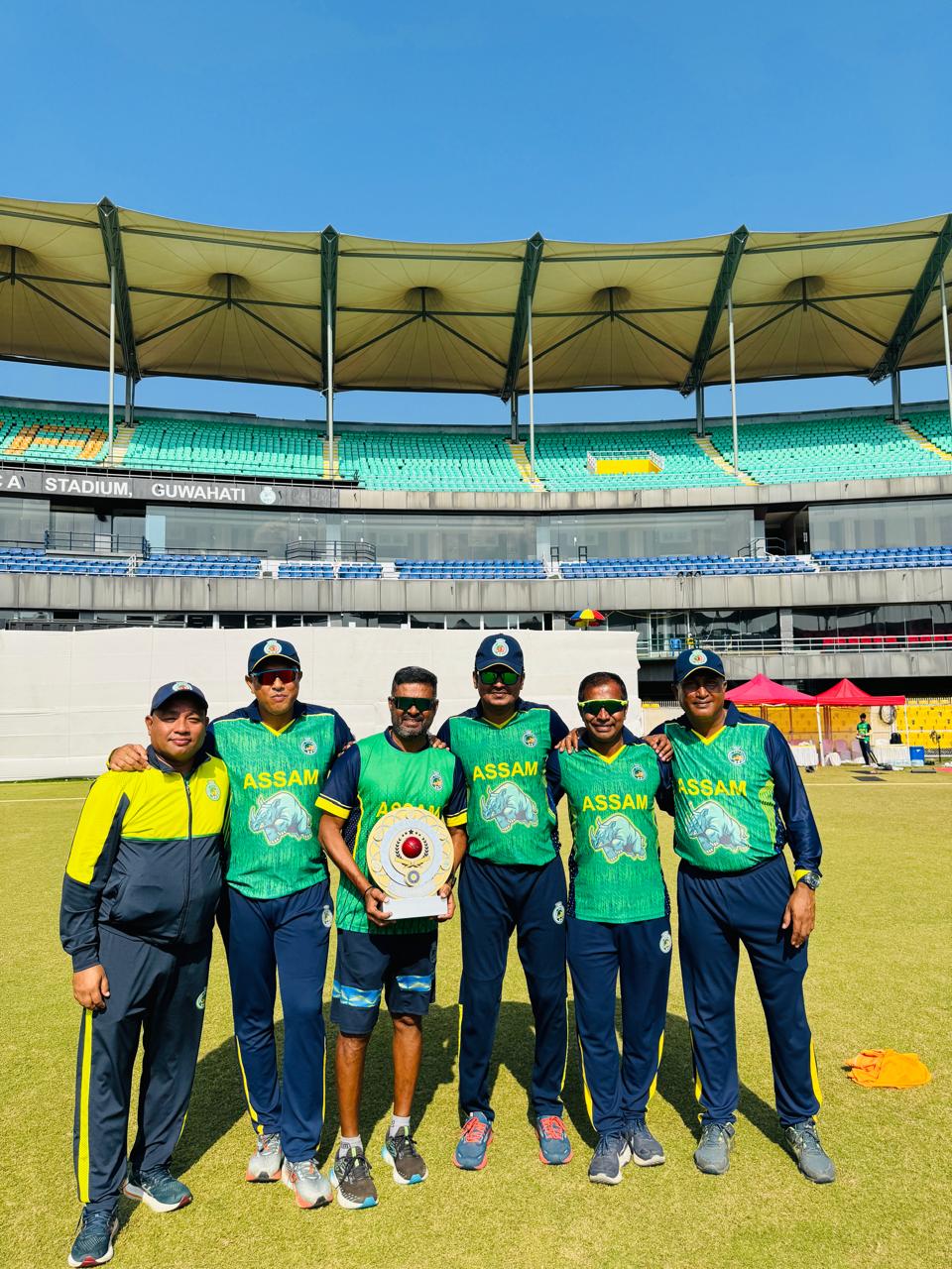 The Gang with the Trophy
